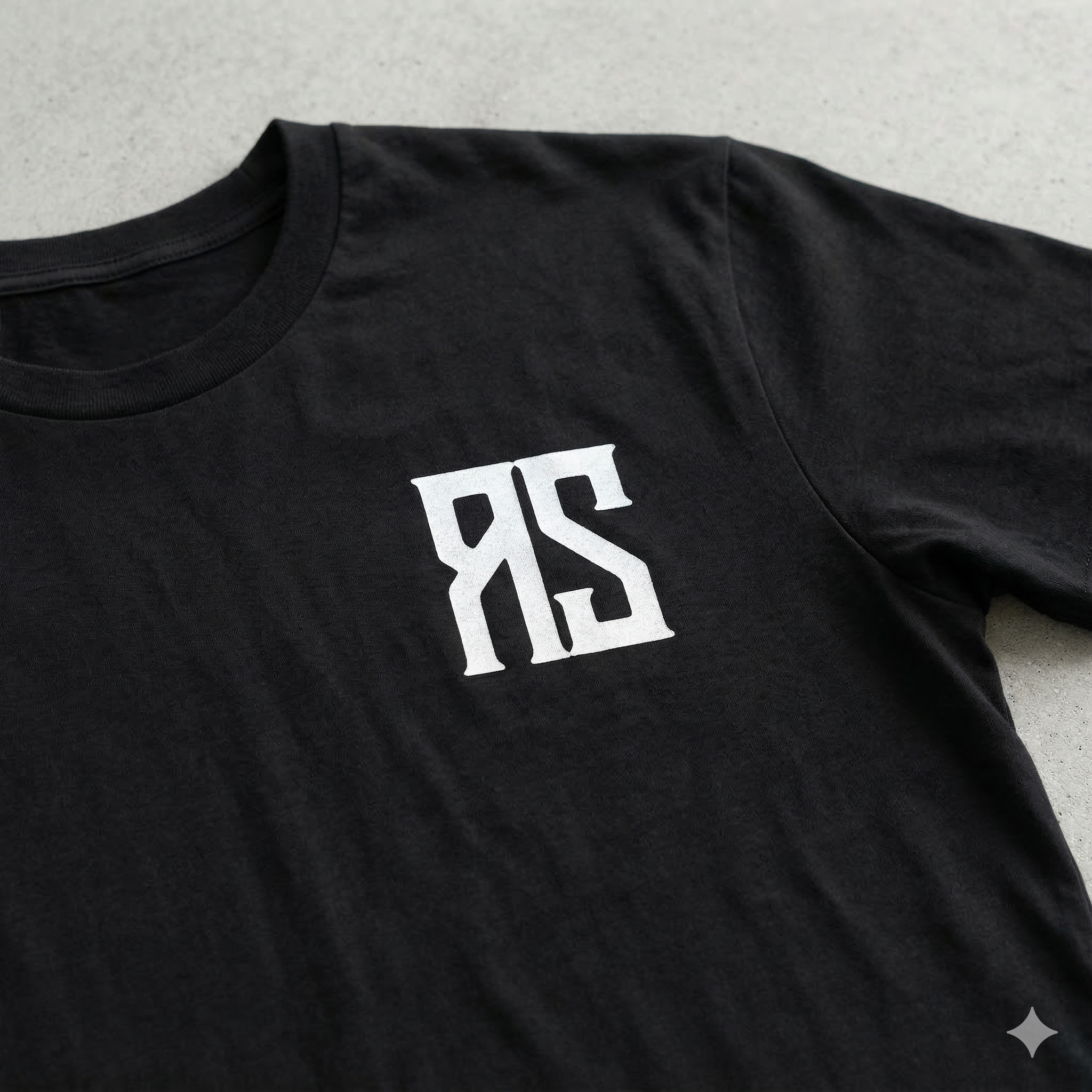 BLACK/WHITE RIGHTEOUS SOLDIERS T SHIRT